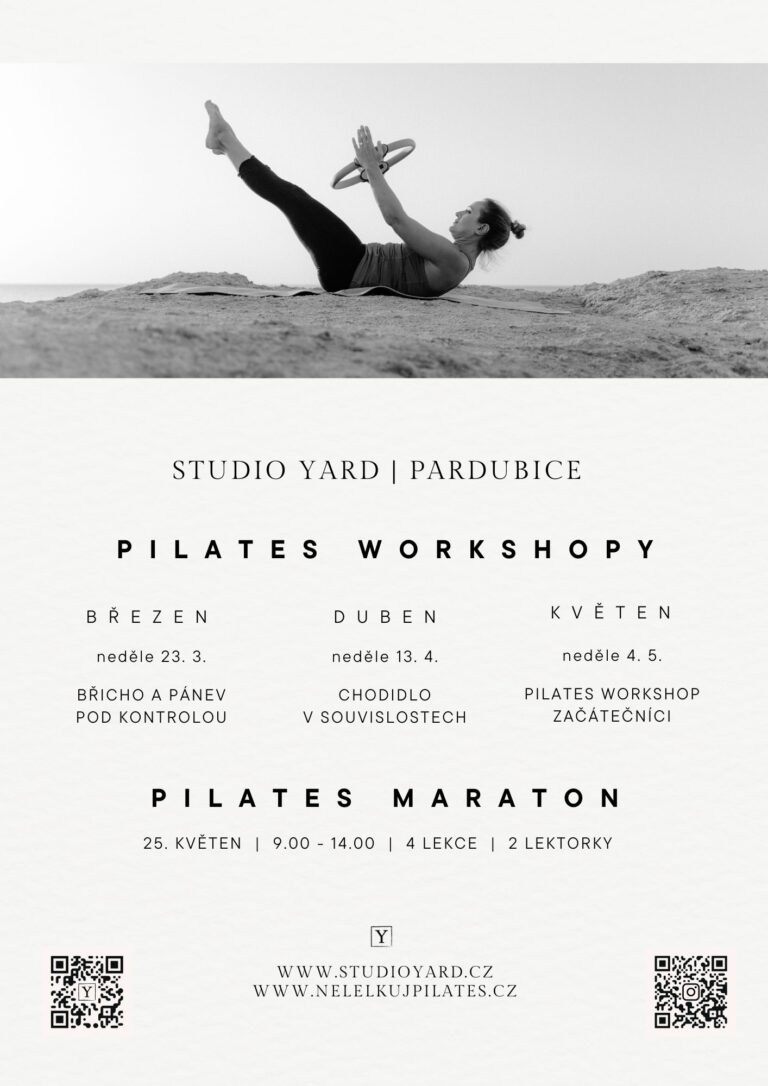pilates prehled workshopu